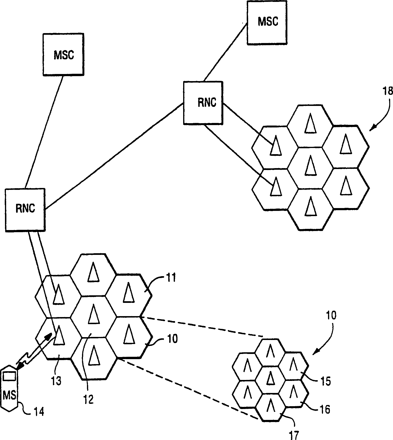 Transmission power control of mobile station