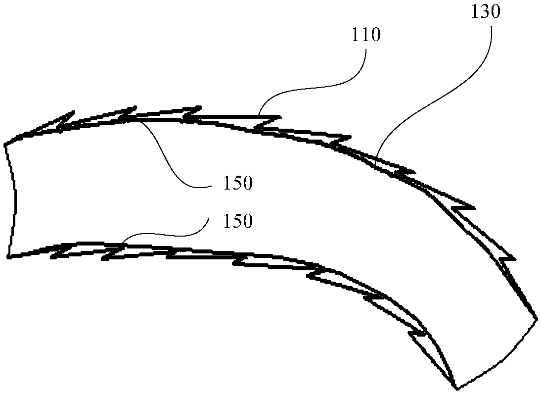 Covered stent and manufacturing method thereof