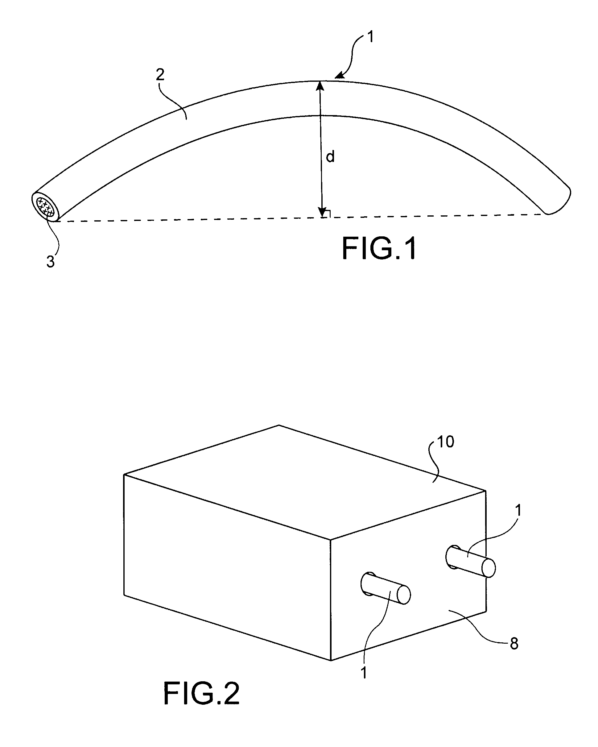 Calibrated flexible radioactive source