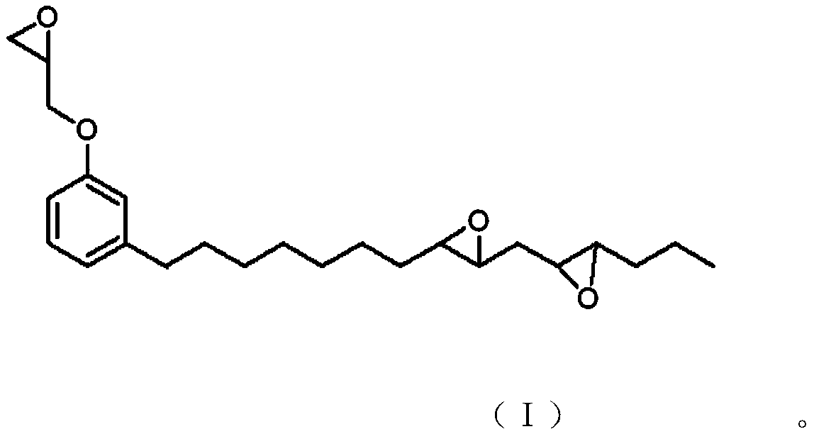 Flexible epoxy resin and preparation method thereof