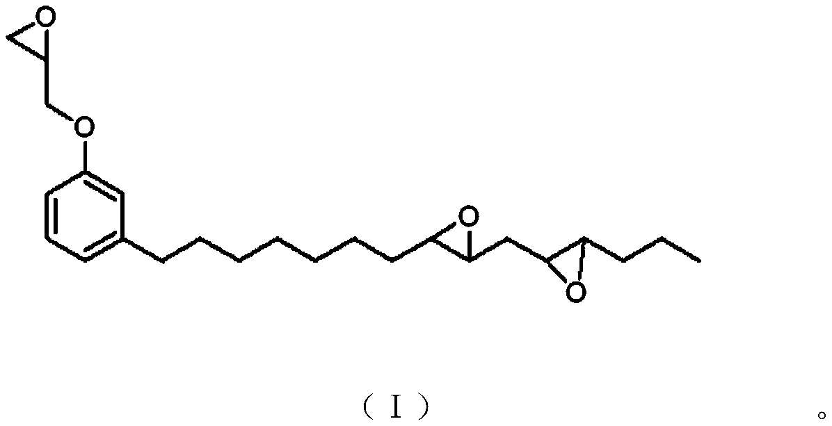 Flexible epoxy resin and preparation method thereof