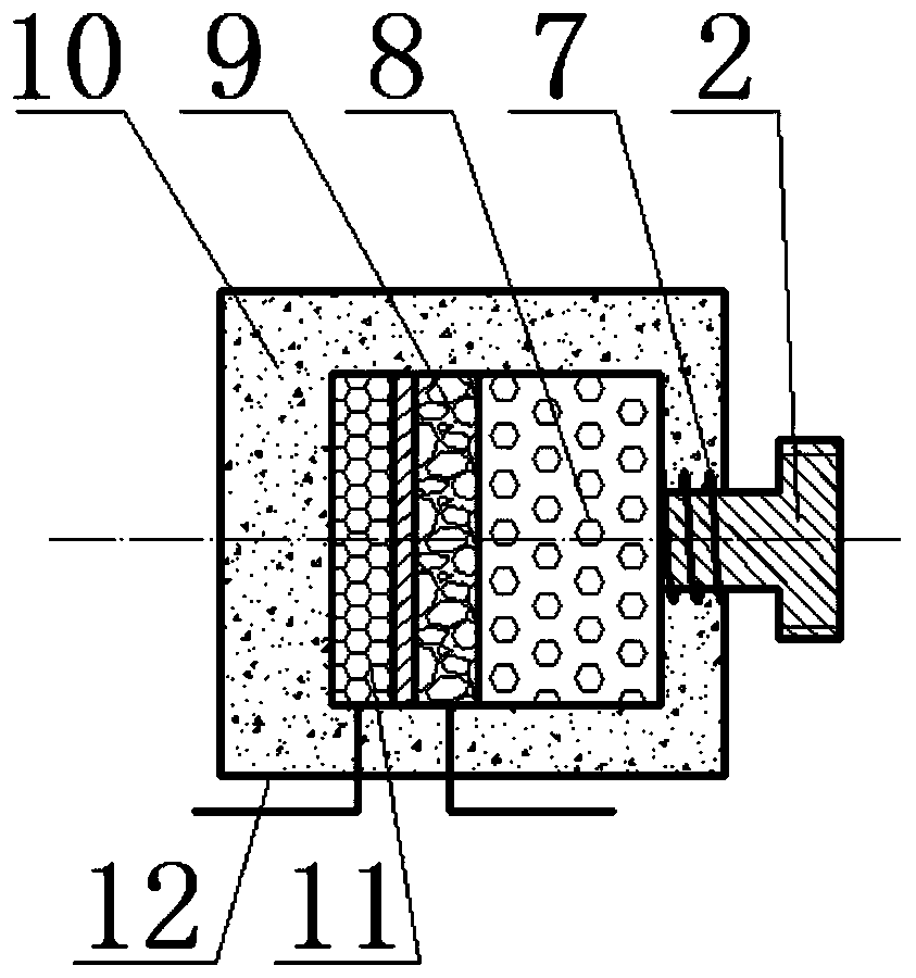 Motion-assisted thermophilic anaerobic single-chamber microbial power generation device and manufacturing method thereof