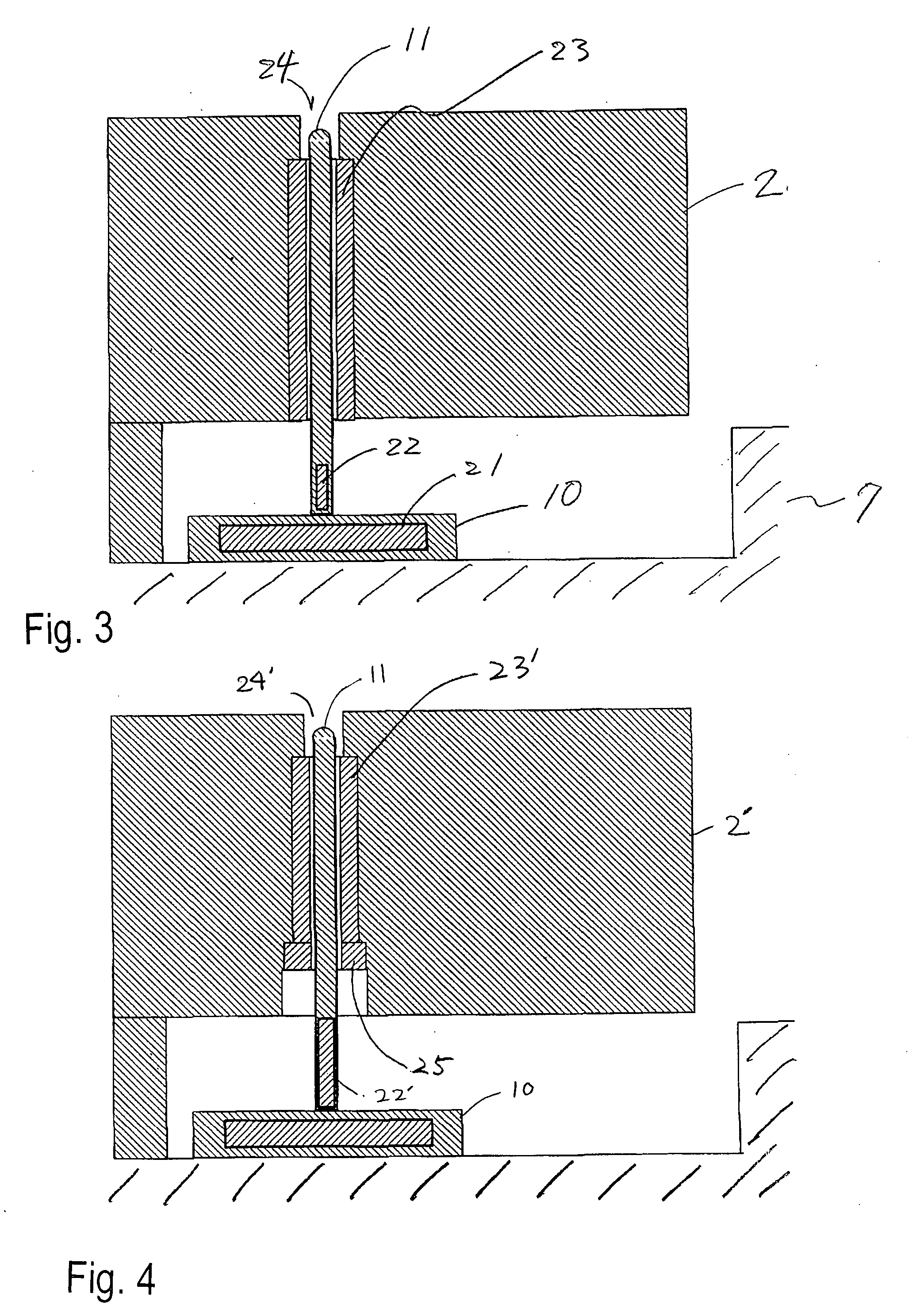 Semiconductor processing apparatus with lift pin structure