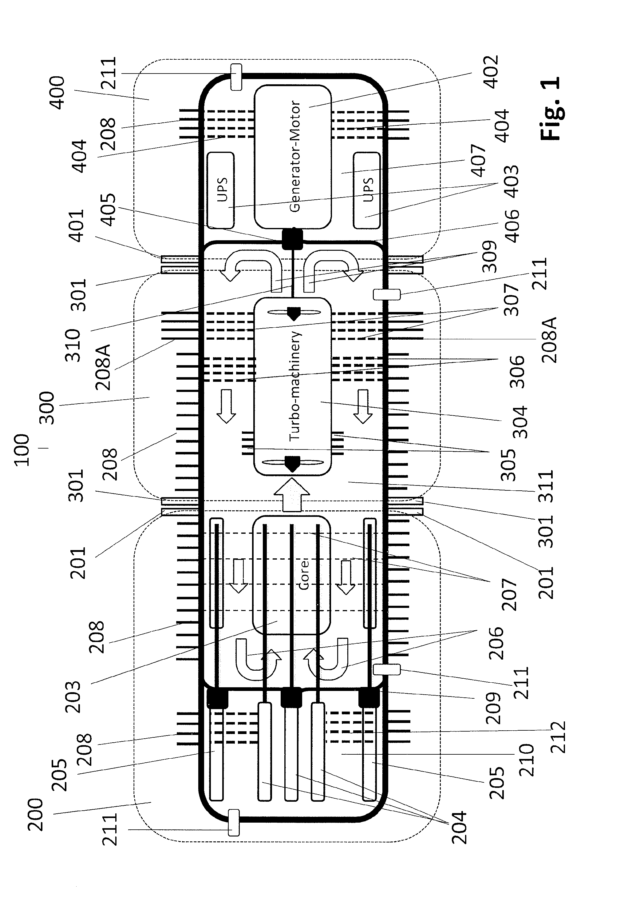 Modular transportable nuclear generator