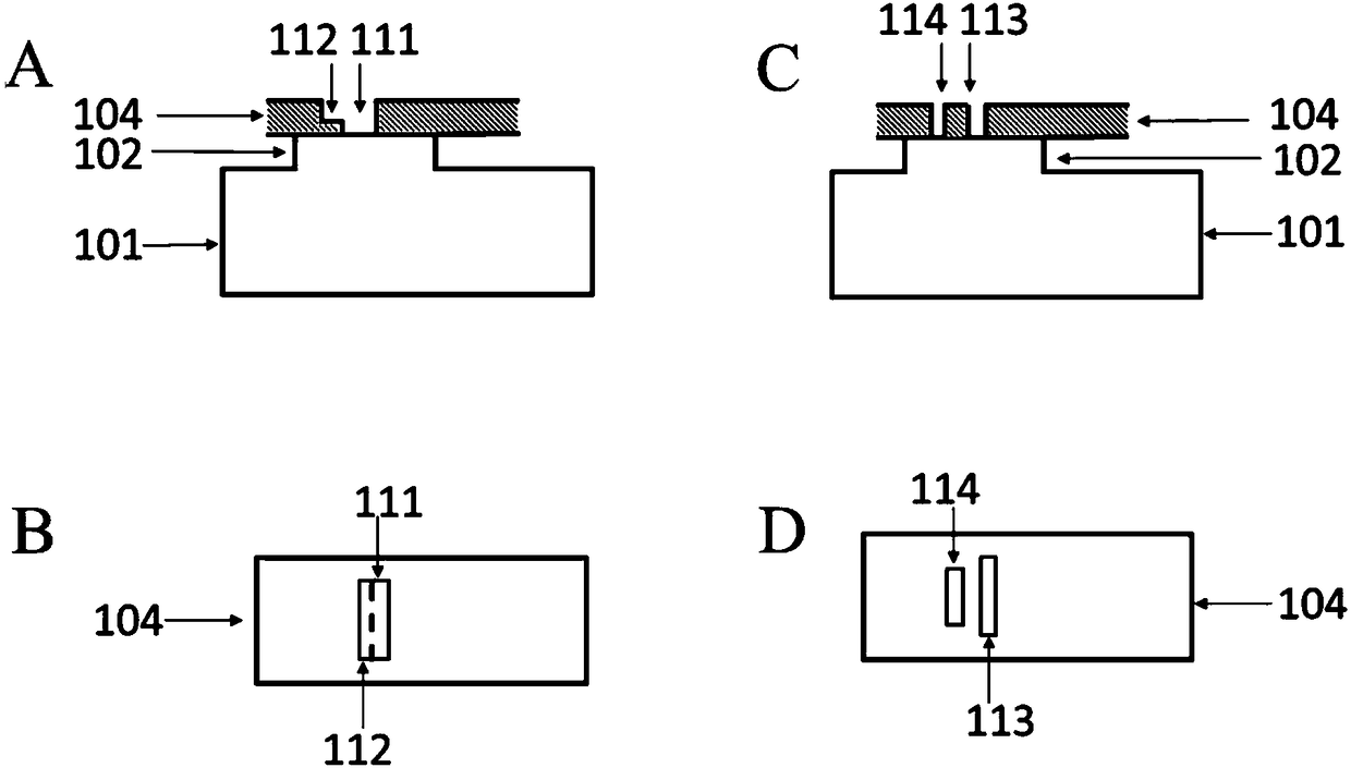 A surface plasmon electric excitation and electrical modulation integrated device and its manufacturing method