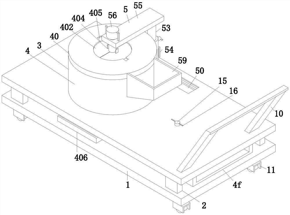 Building sticky steel reinforcement construction method