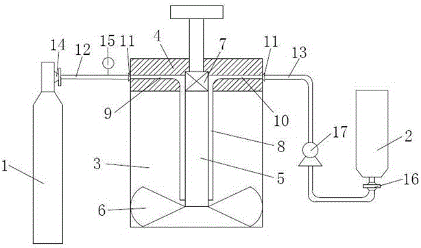 A device for degassing and removing slag from molten aluminum