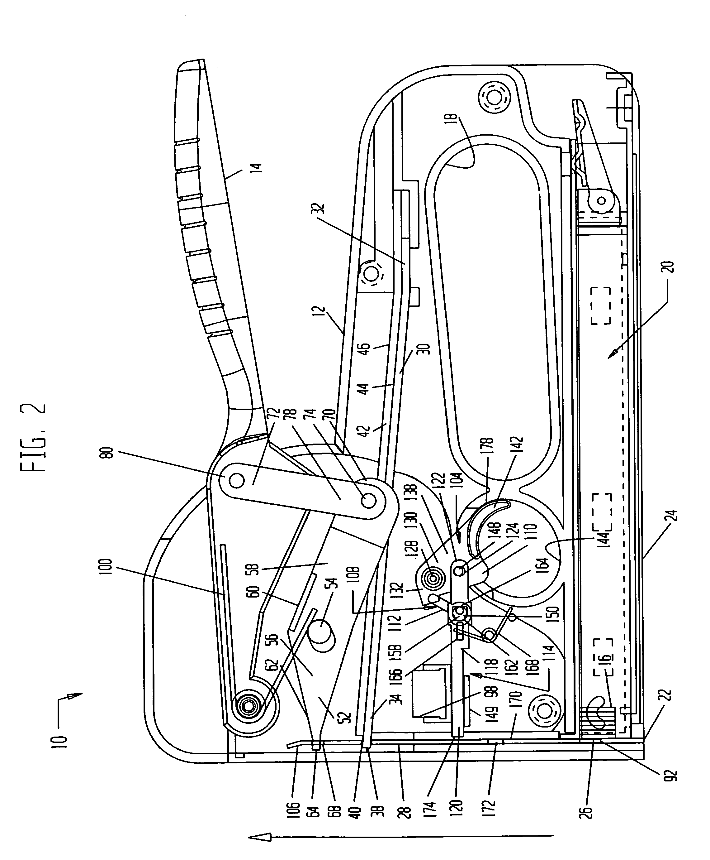 Stapler device and method