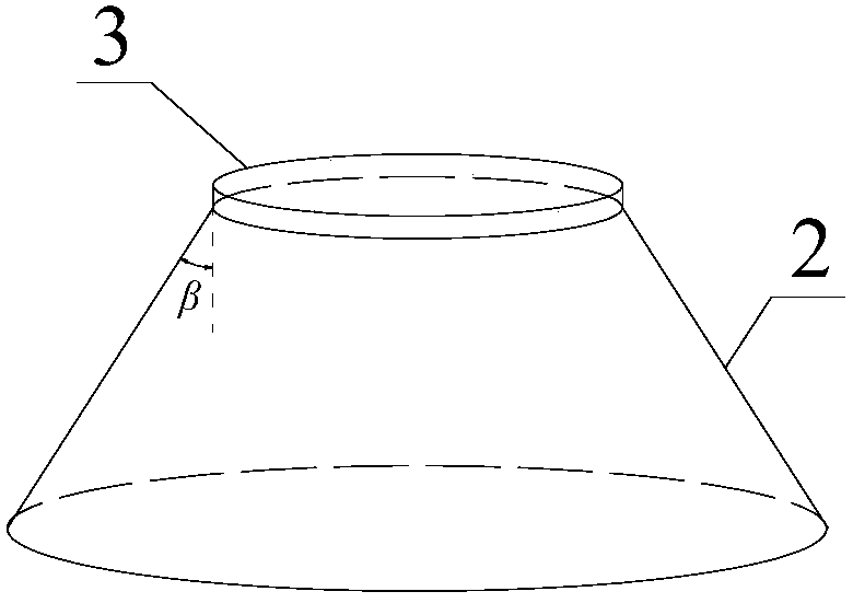 Embedded type ultrasonic sensor arranged in cement concrete structure