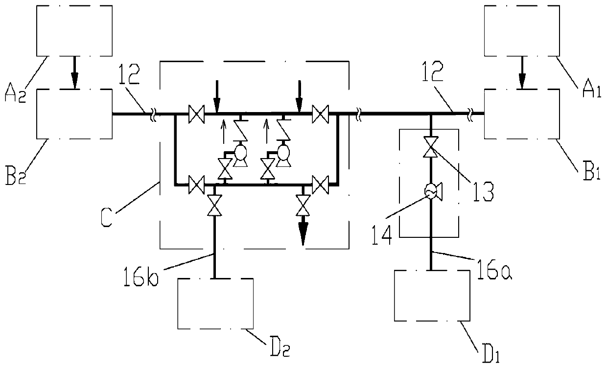 Confronting two-way pressurized ecological drinking water system and using method