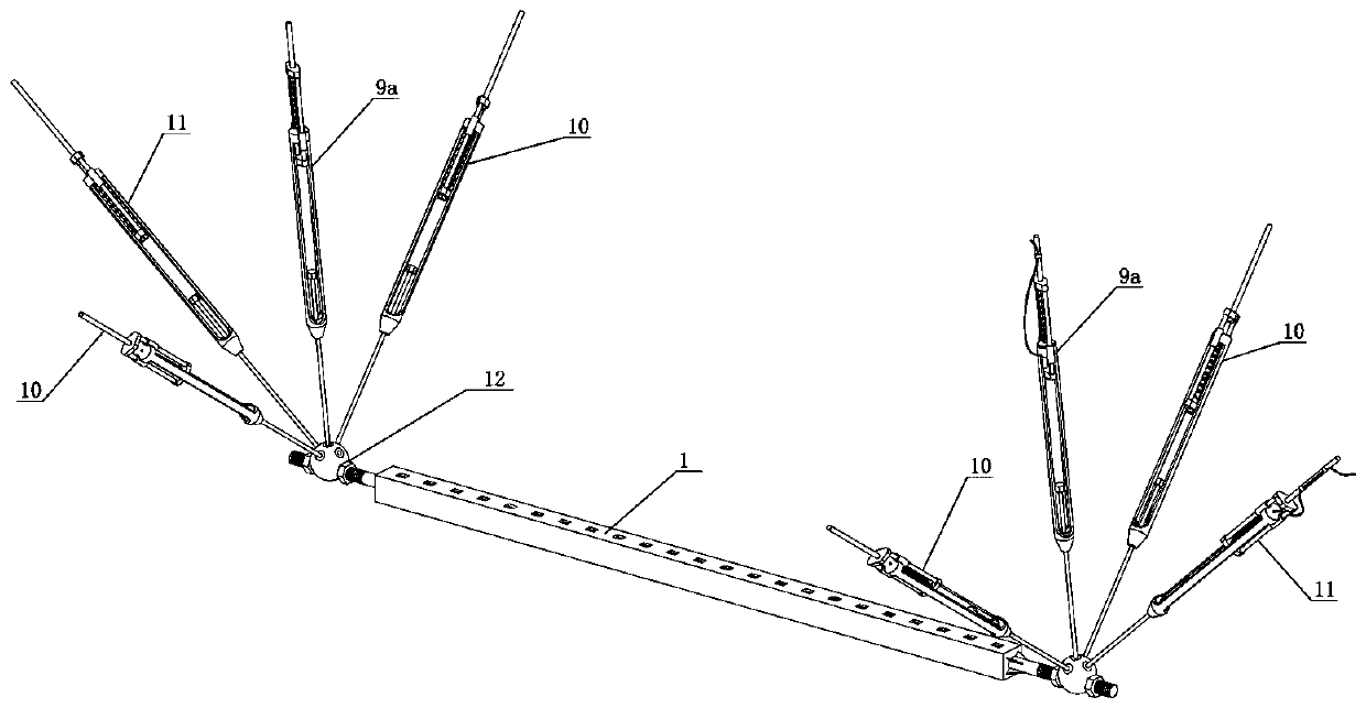 Anti-seismic bracket early warning system and early warning pull rod