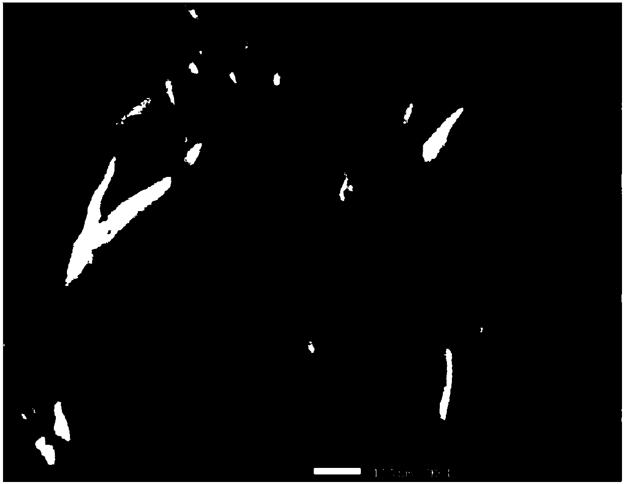 Preparation method of nano spindle precipitated calcium carbonate