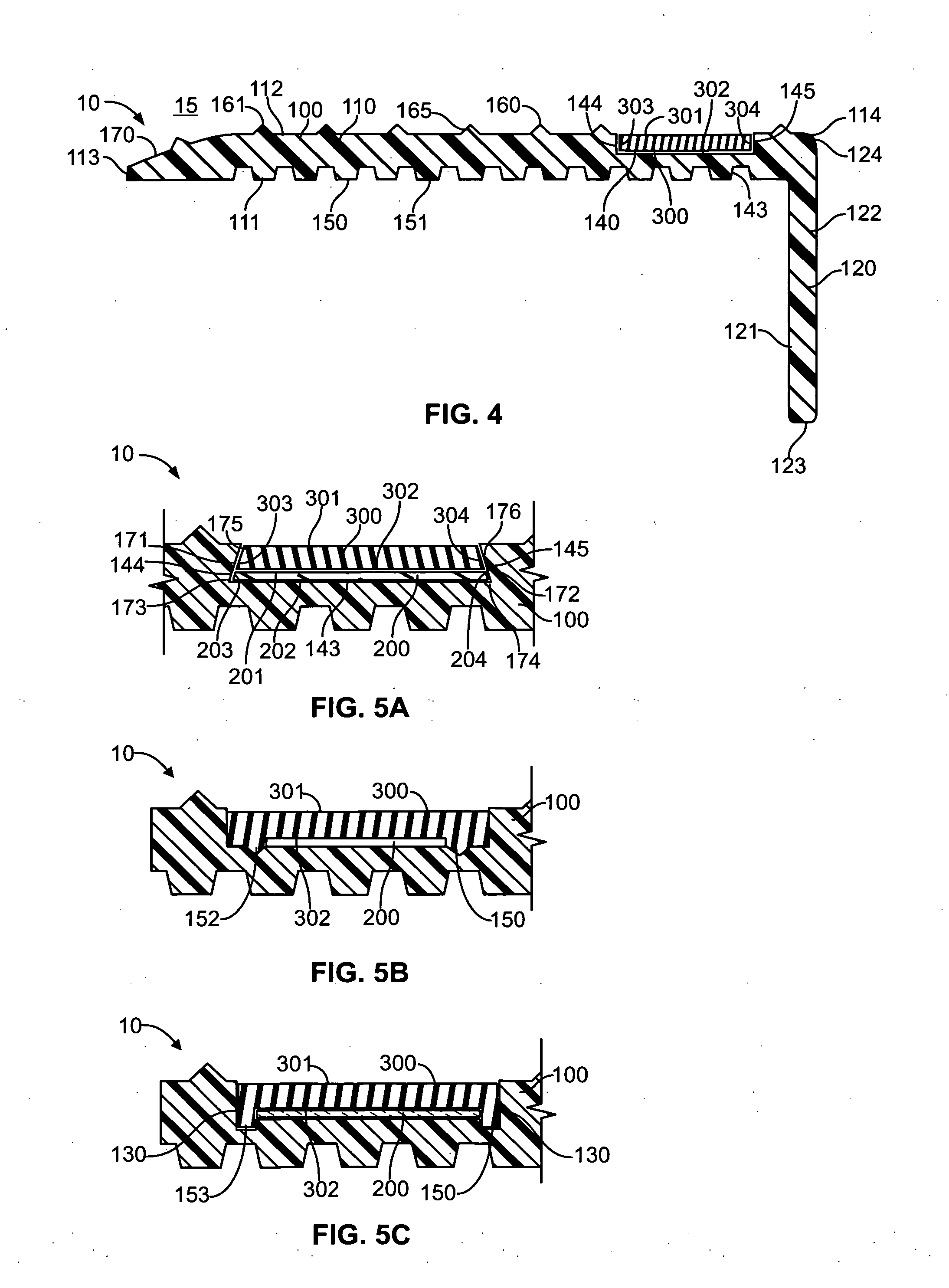 Safety nosing components and manufacturing methods