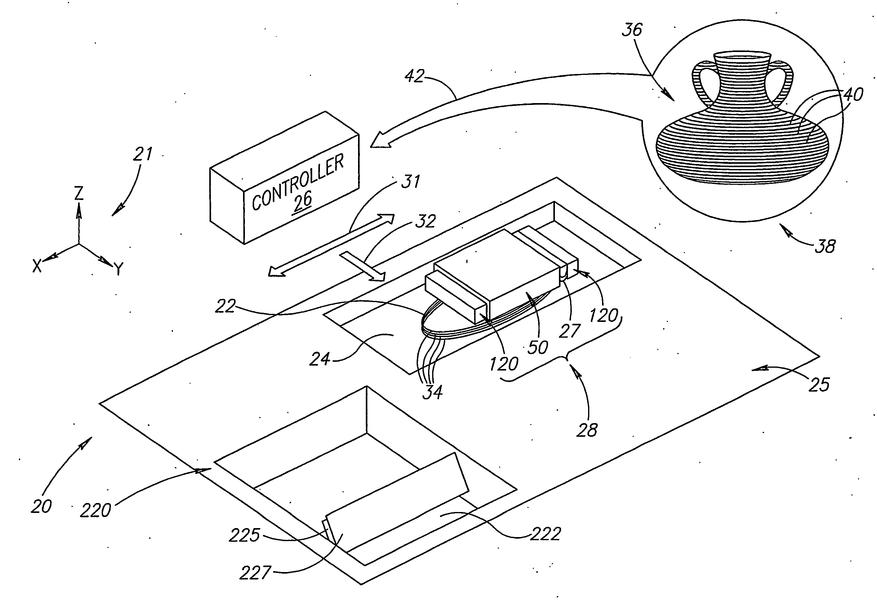 Rapid prototyping apparatus