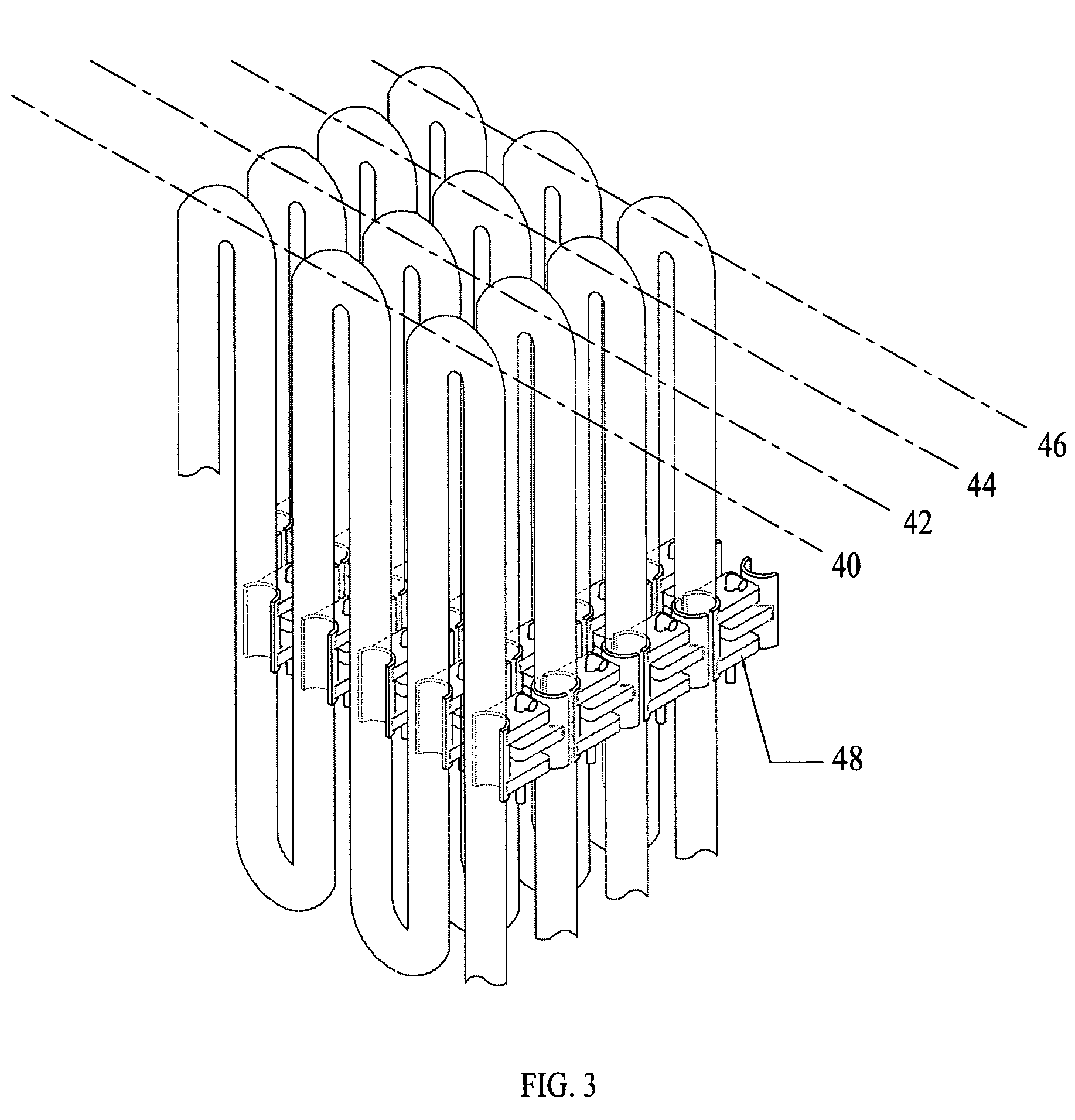 Boiler tube position retainer assembly