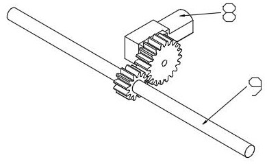 Waste collecting and packaging device