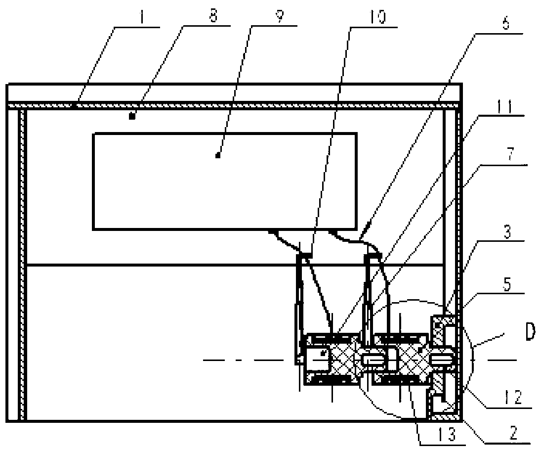 Novel machine room optical cable and wire support