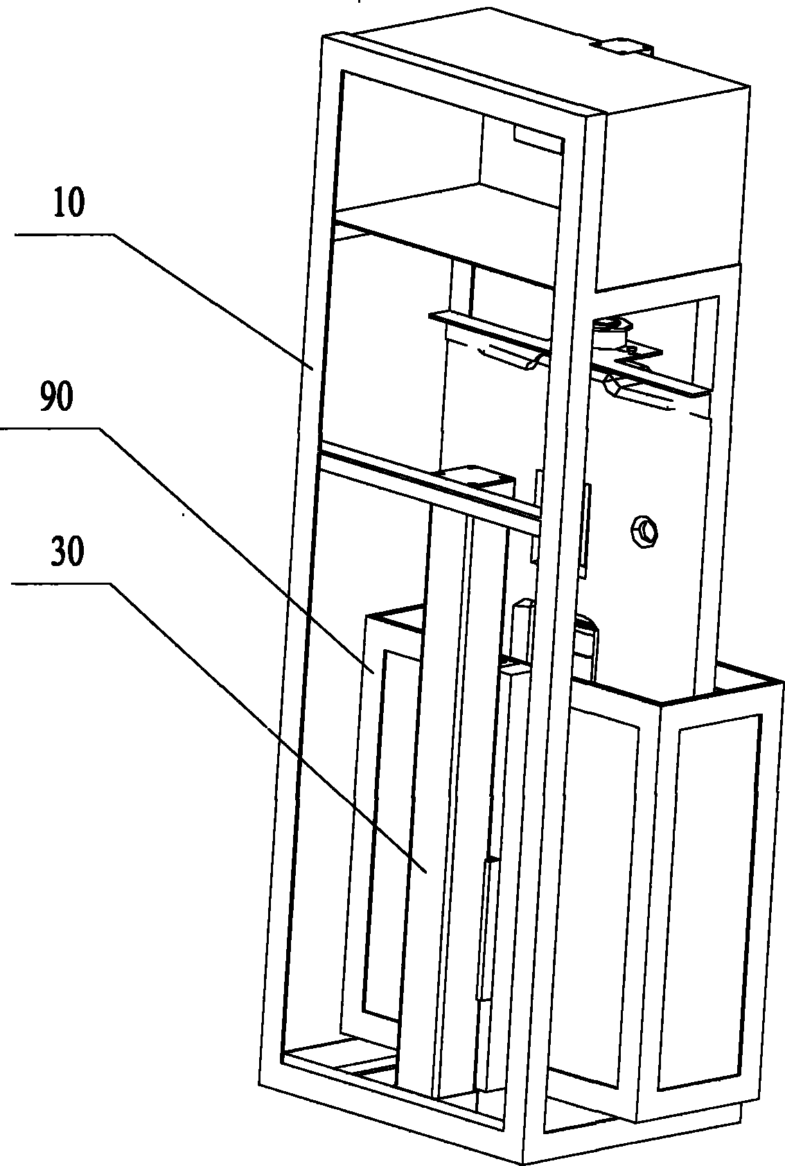 Tank body tightness detection device and tank body tightness detection method