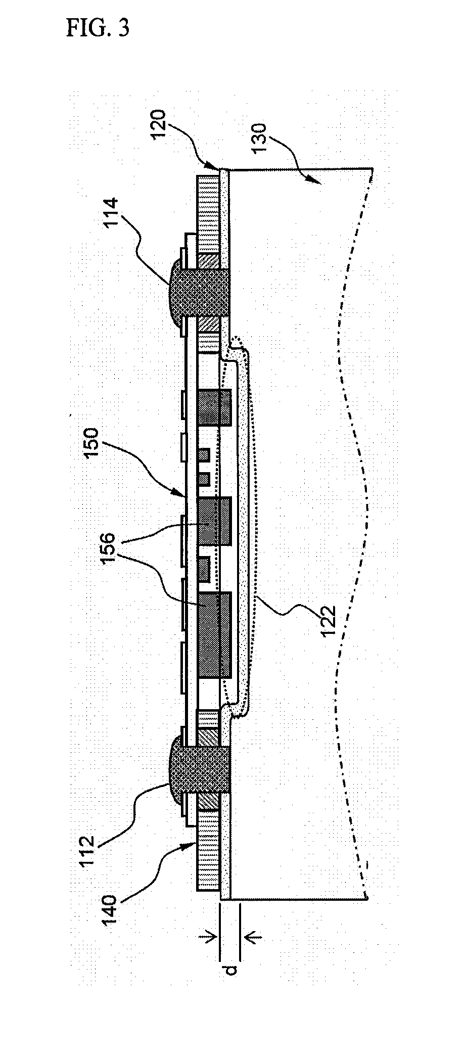 Secondary battery pack of compact structure