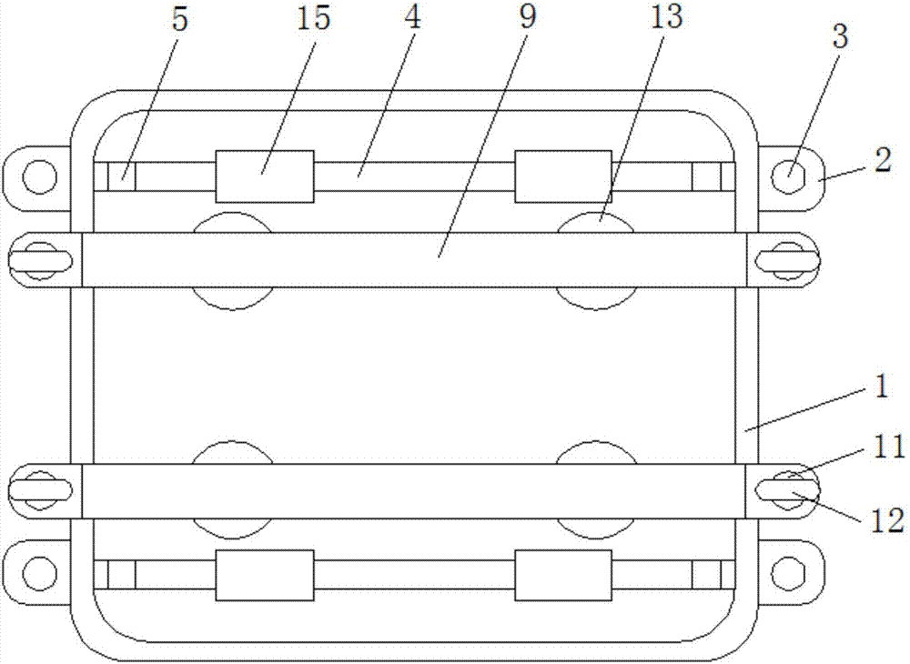 All-in-one machine mounting bracket for Beidou ship