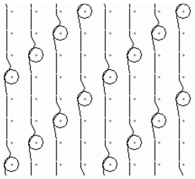 A kind of preparation method of woven-like gabardine warp-knitted twill fabric