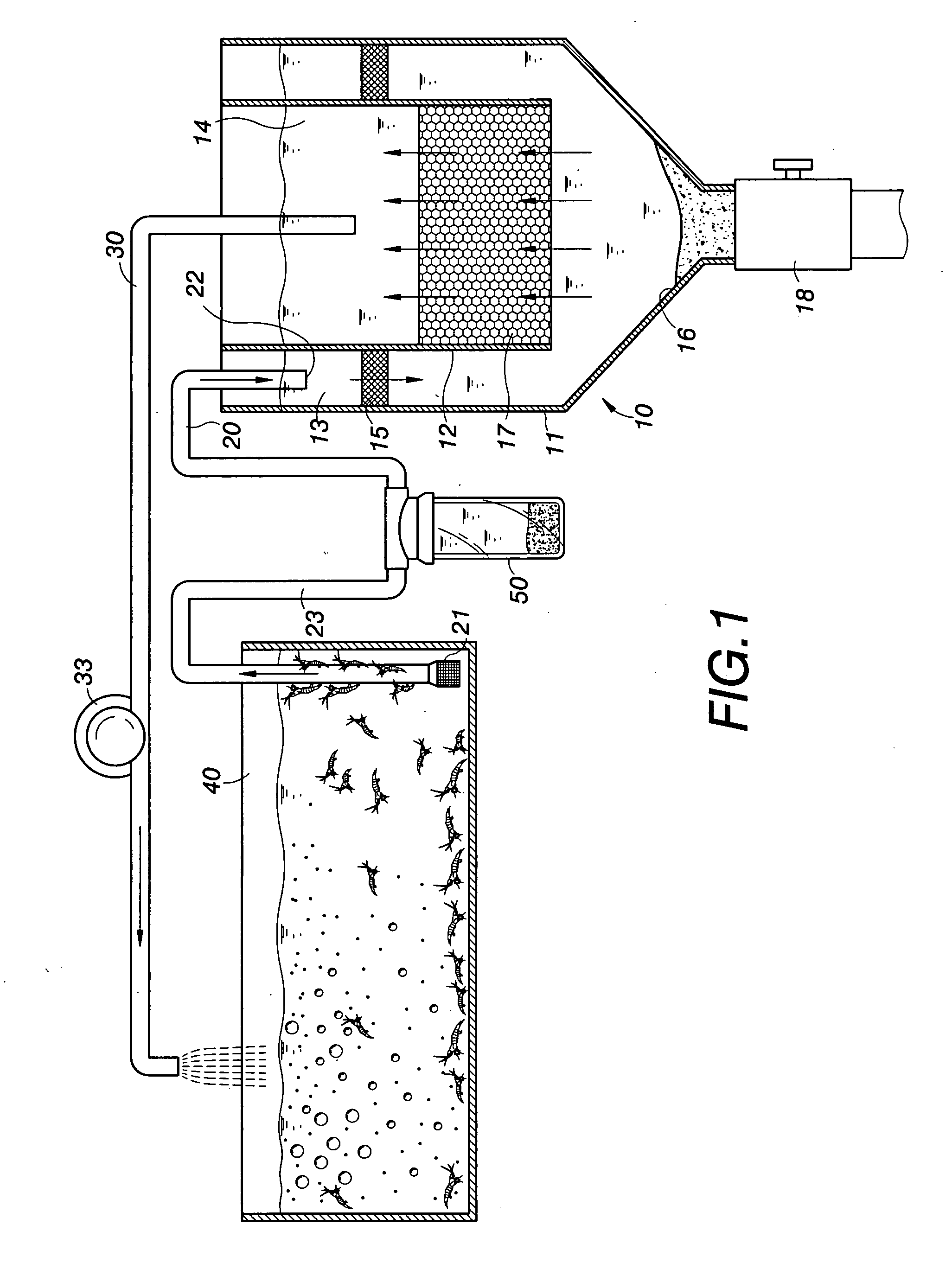 Sewage treatment system for breeding system