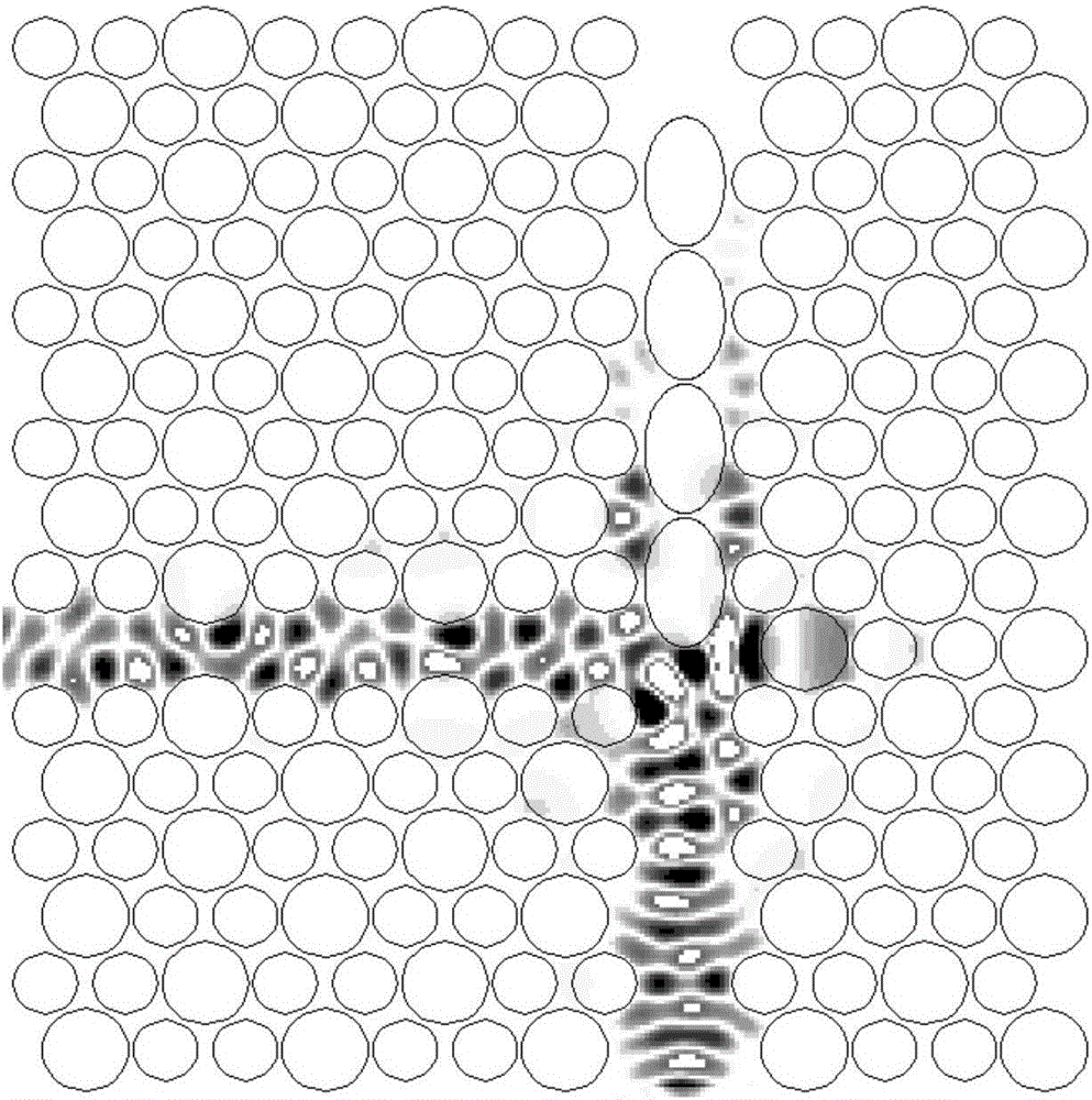 Terahertz wave polarization beam splitter with various-air-hole hollowed-out flat plate structure