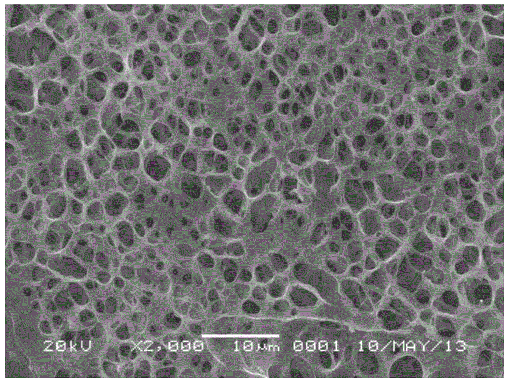 A kind of water-soluble polyvinyl alcohol microporous film and production method thereof