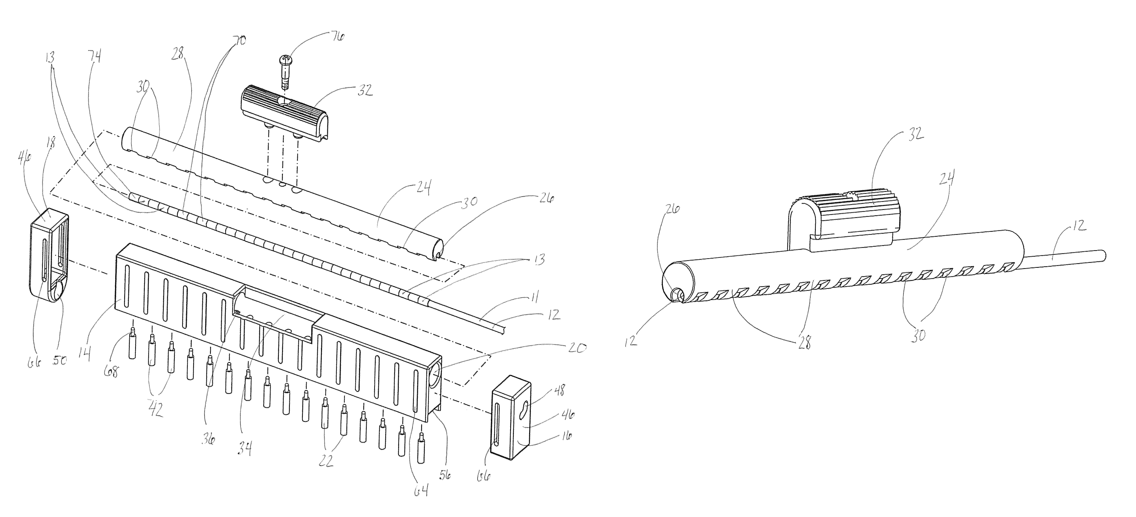 Electrical connector for an in-body multi-contact medical electrode device