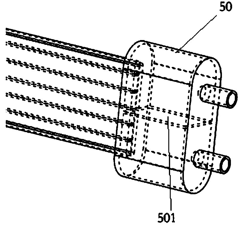 Lithium ion capacitor water-cooling circulation system and control method thereof