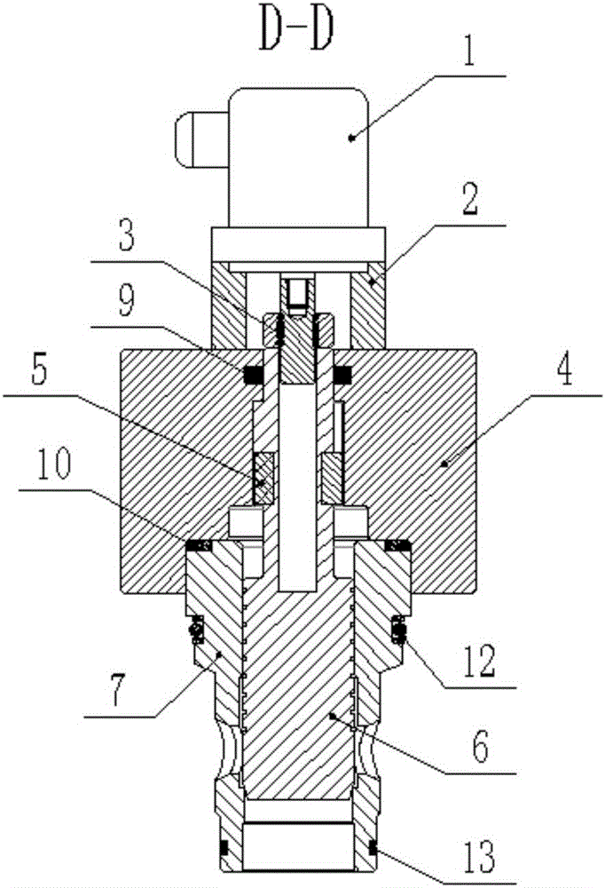 Servo quick forging valve and servo valve system