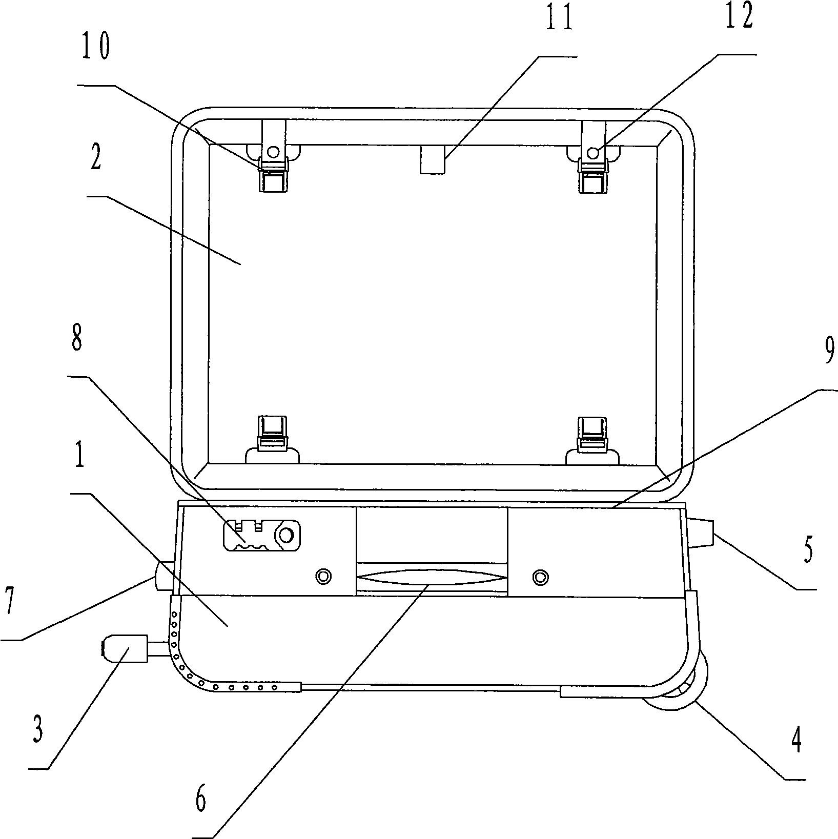 Ceremonial dress clothing case