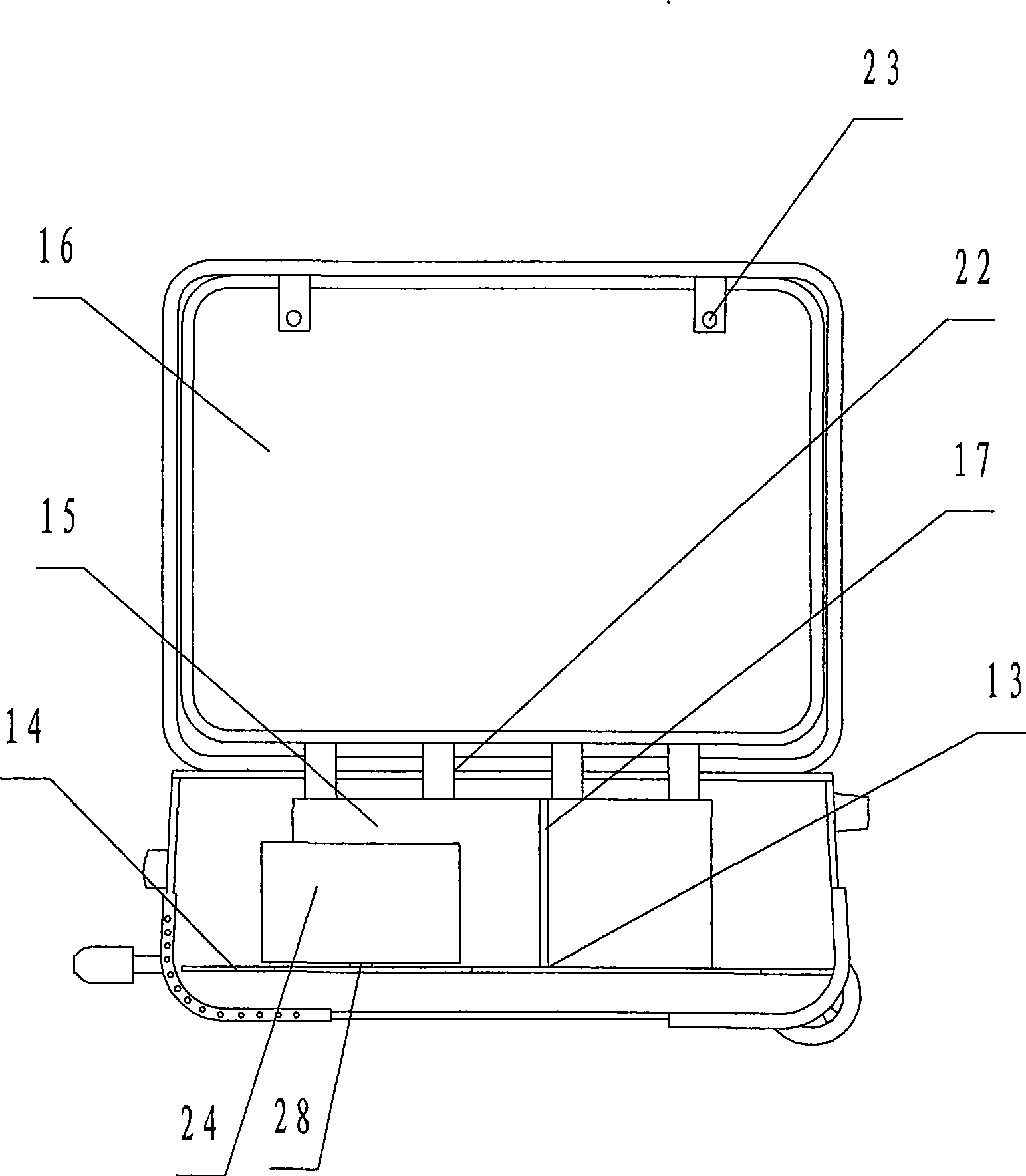 Ceremonial dress clothing case