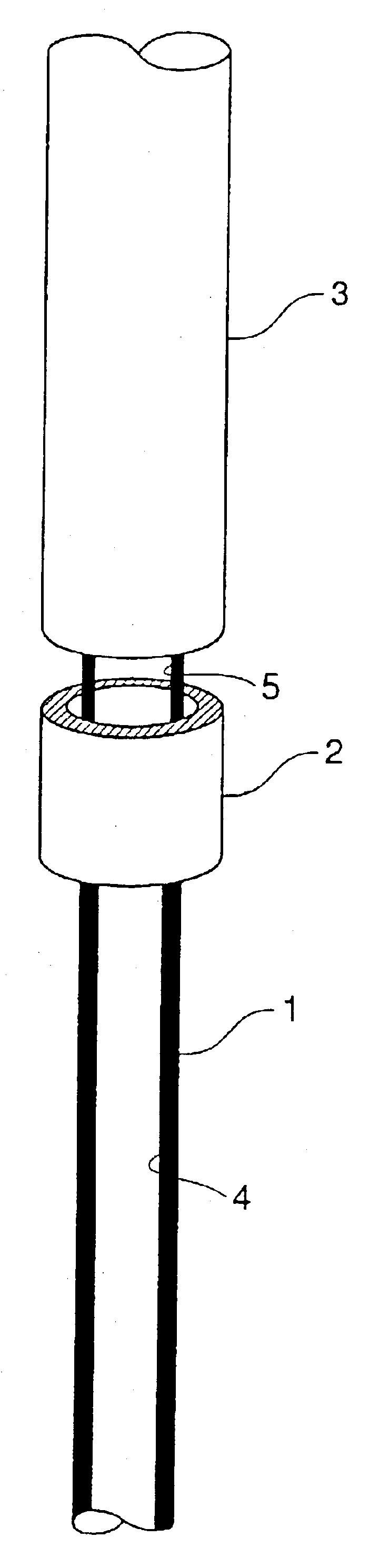 Method for forming coating film on internal surface of elongated tube and unit for forming the same