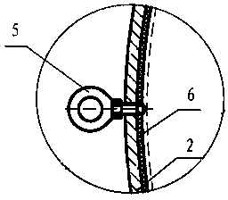 Lifting appliance for lifting bearing with inseparable inner and outer rings