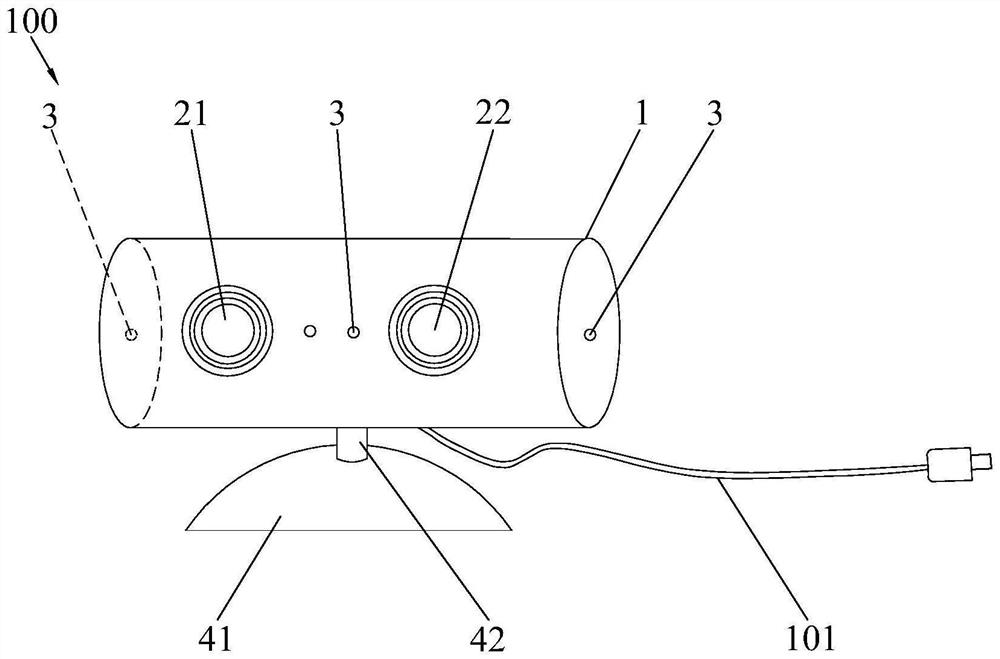 Ultrasonic interventional operation image acquisition and control device