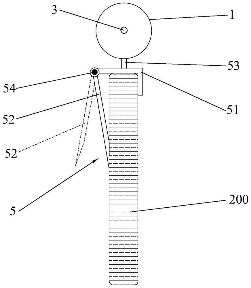 Ultrasonic interventional operation image acquisition and control device