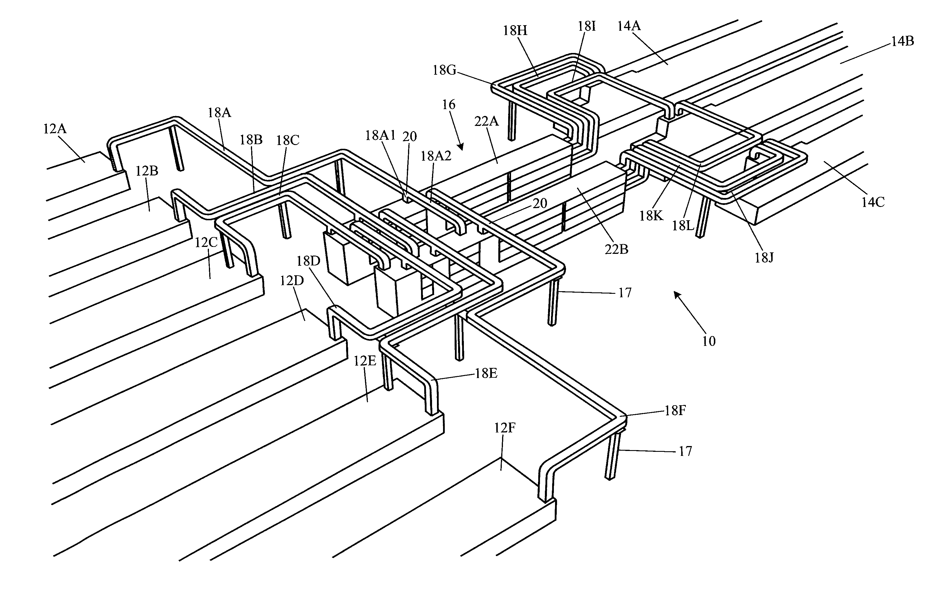 Multi-machine mail sorting system