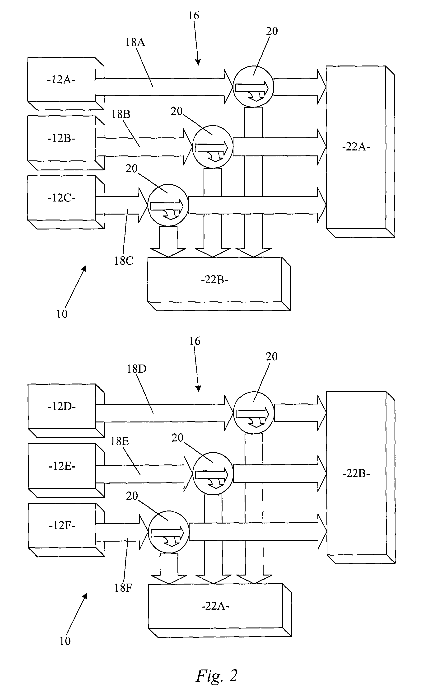 Multi-machine mail sorting system