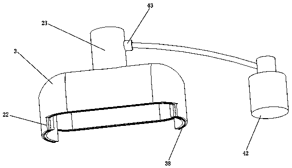 Anode carbon block carbon bowl cleaning unit convenient for subsequent transportation and application method thereof