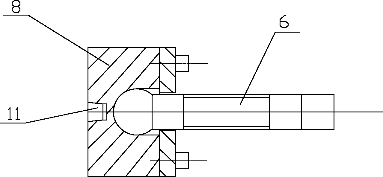 Fixing clamp special for detecting wave buoys