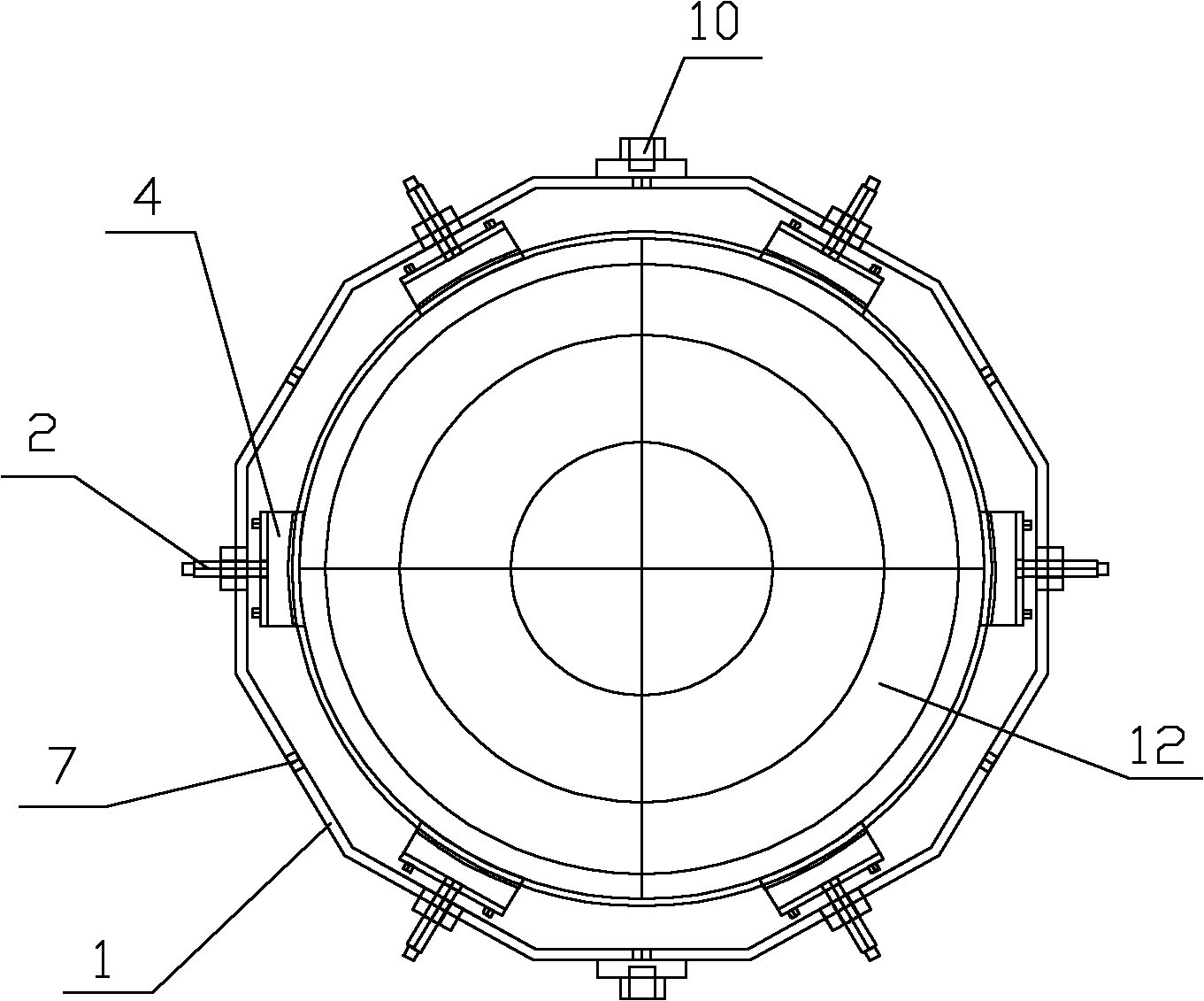 Fixing clamp special for detecting wave buoys