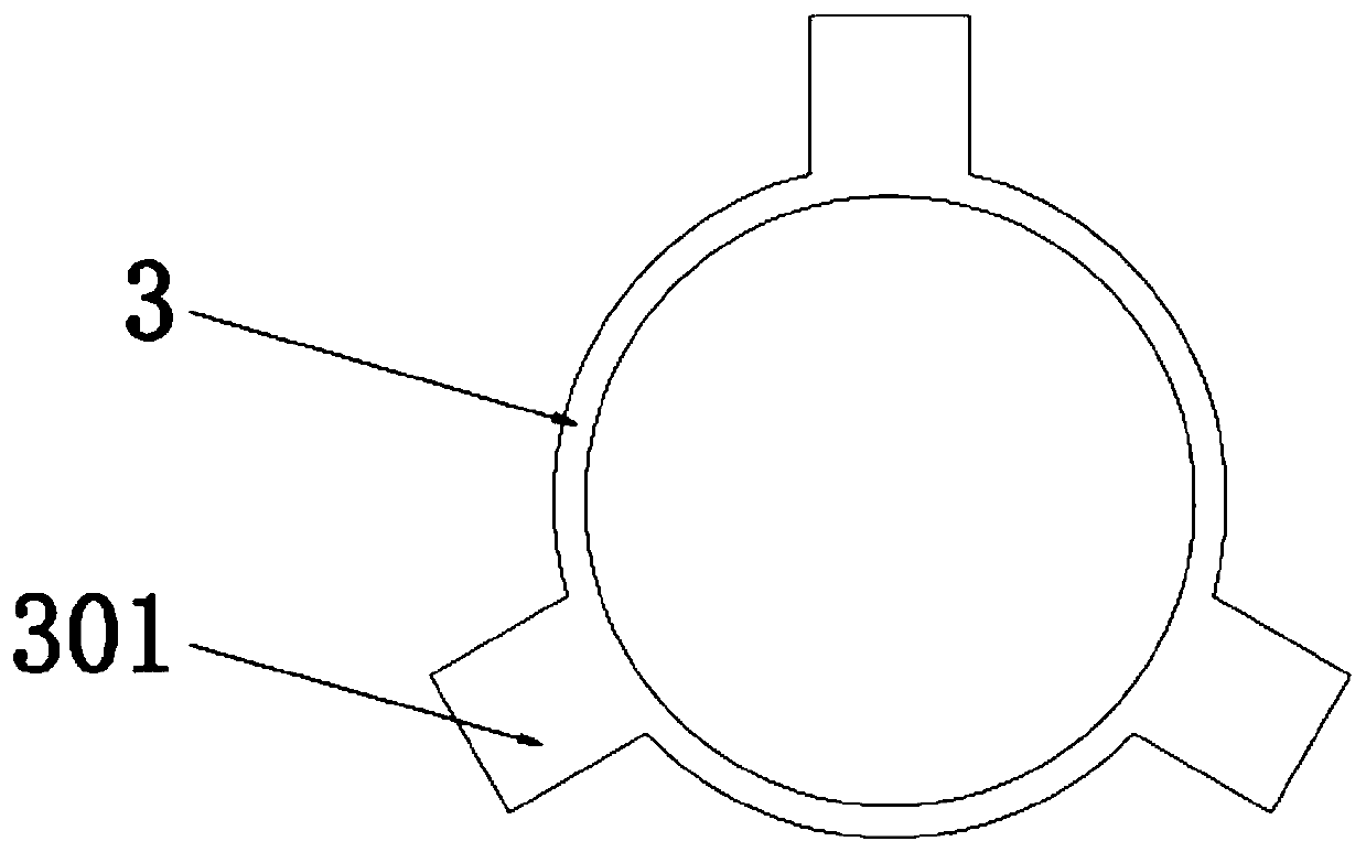 Driving type expansion joint and application thereof