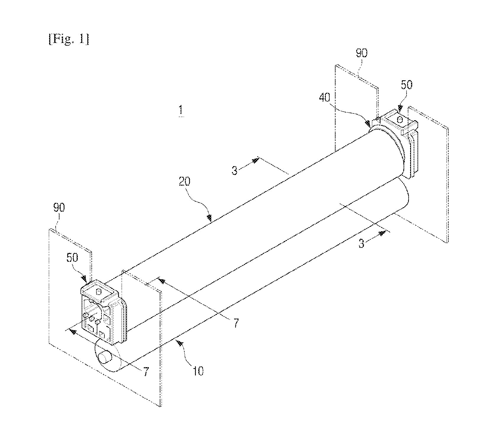 Belt type fixing apparatus and image forming apparatus comprising same