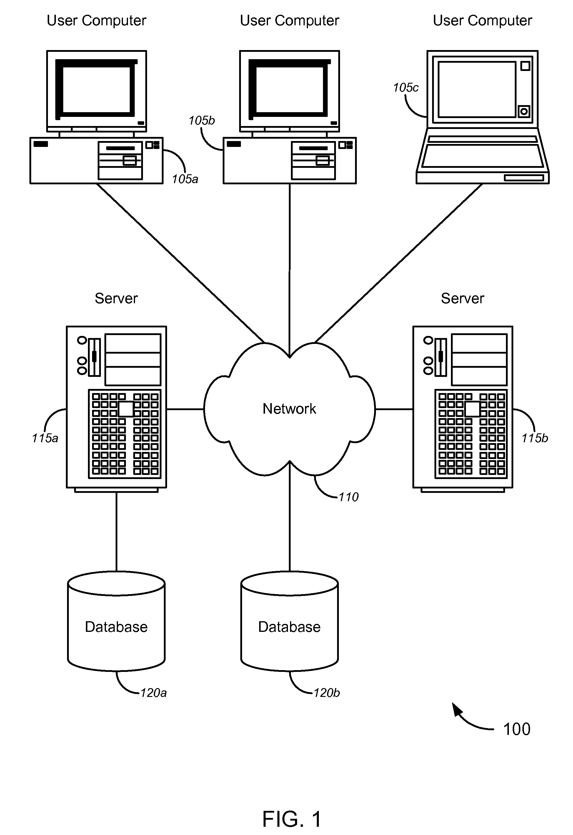 Compact focused search interface