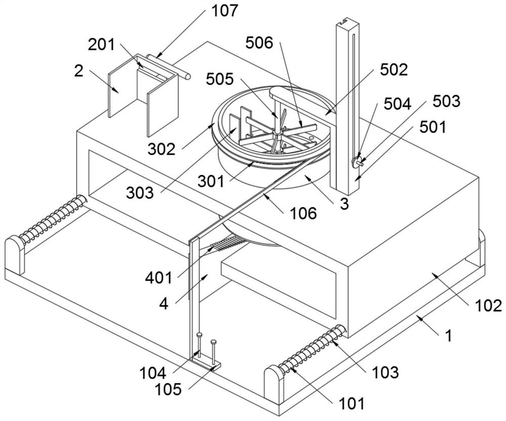 Homogenizing mechanism for preparing ointment smeared on skin