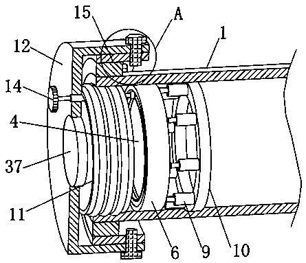 Breath analyzer based on dual-wavelength background gas subtraction method