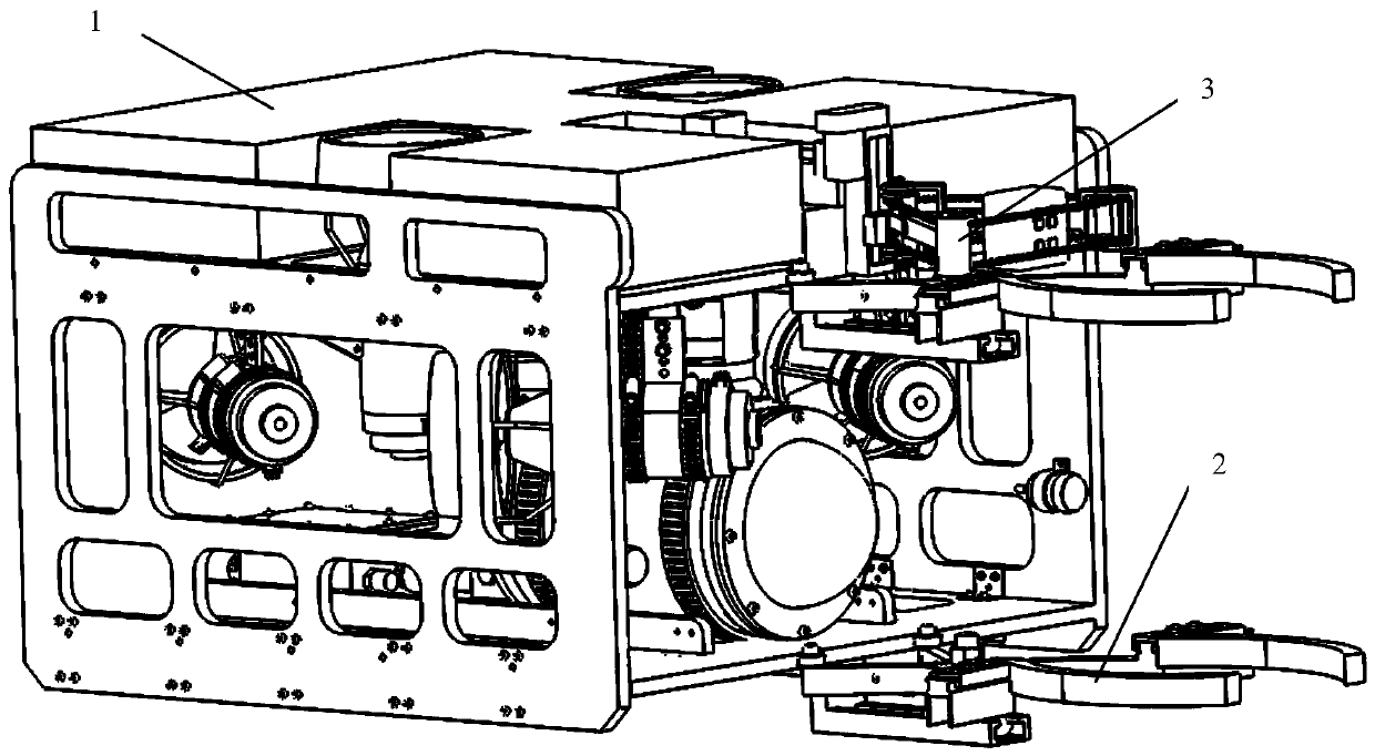 Submarine pipeline detection type underwater robot