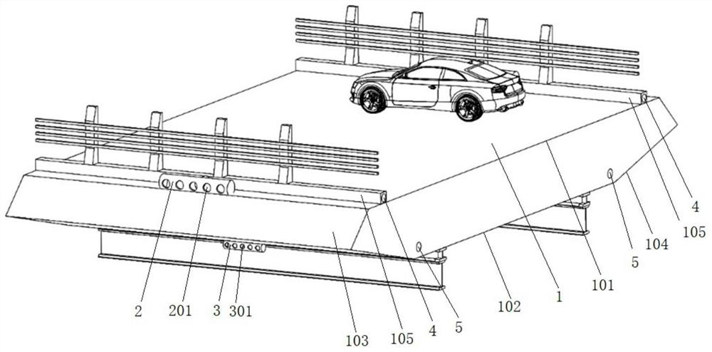 Large-span bridge multi-order vortex vibration intelligent control system and method based on active air suction