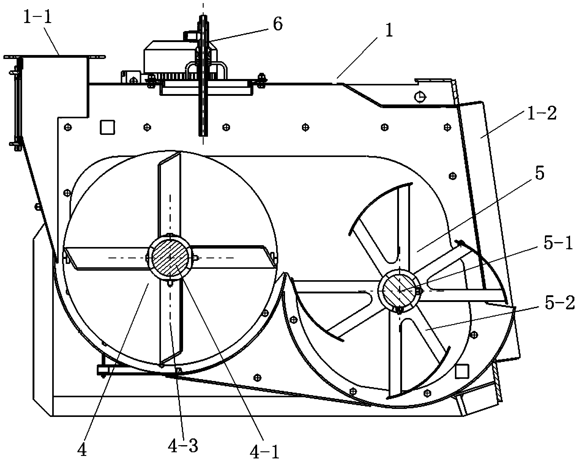 Efficient desulfuration digesting device